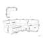 Bertraud 5 Seater Electric Reclining Corner Sofa
