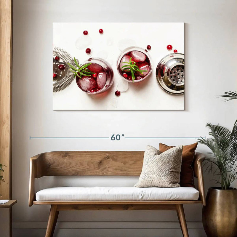 Yarlin Cranberry Cocktail Mix, 30" H x 45" W