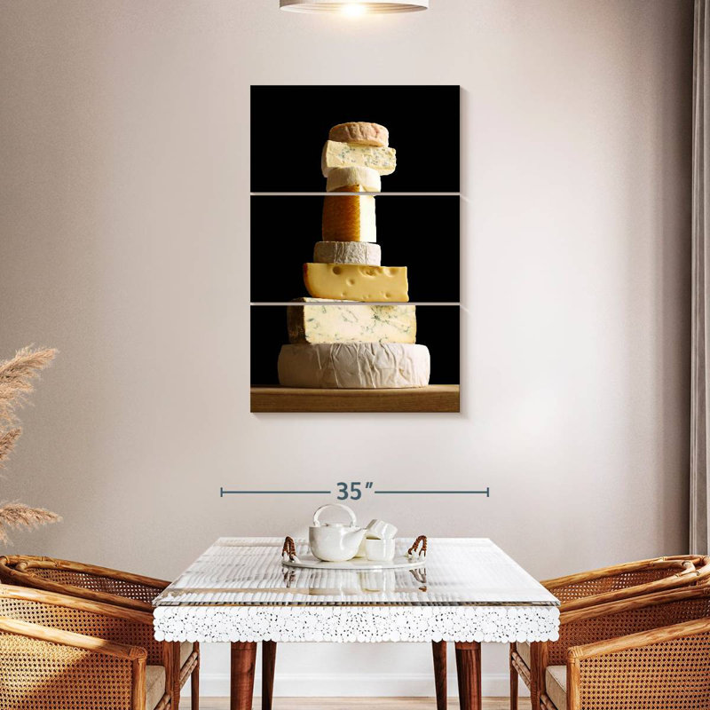 Yarlin Cheese Tower, 45" H x 28" W
