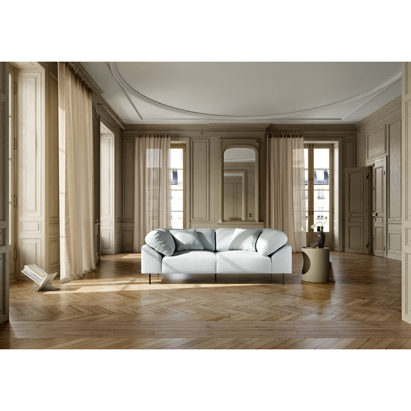 Collar 2-Seater, Polyester, Ivory
