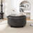 Savinien Upholstered Round Storage Ottoman-873350181