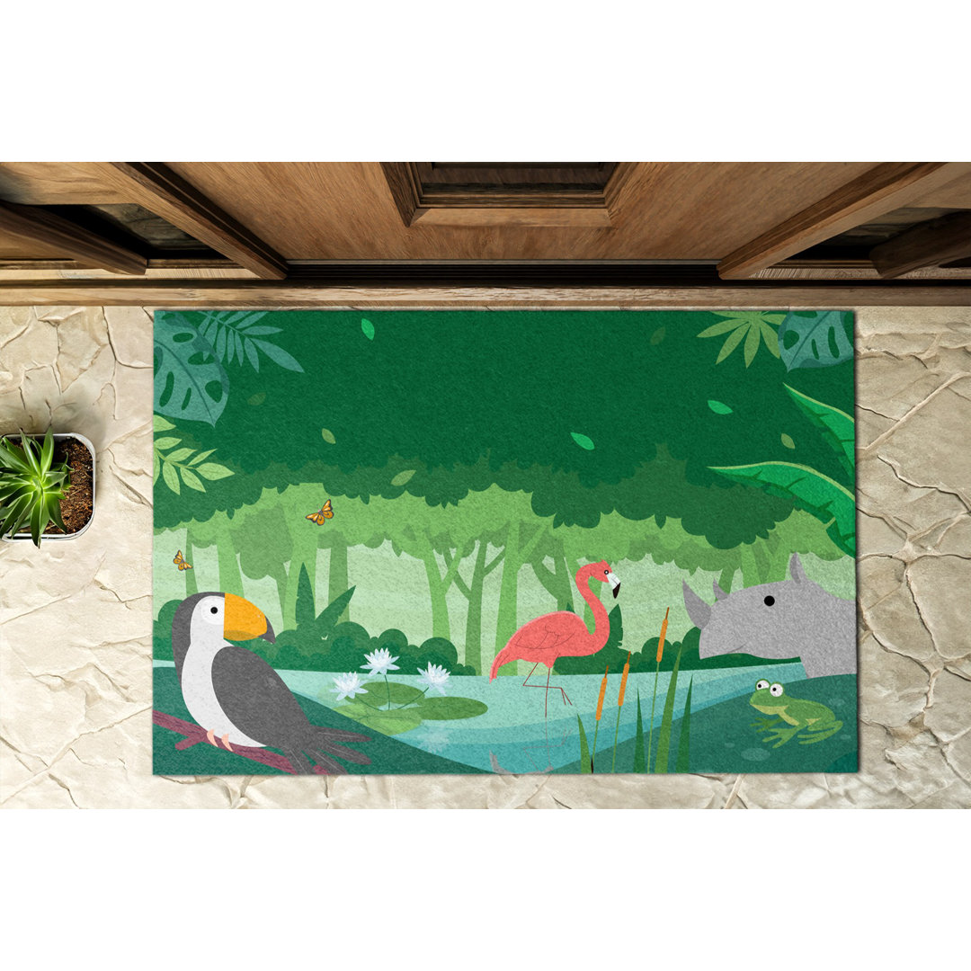 Non-Slip Outdoor Doormat