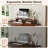 78" L Shaped Executive Desk With Monitor Stand Computer Desk With Storage And Power Outlets-1255007511