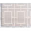 Tapis argenté à motif géométrique Corando-40284338