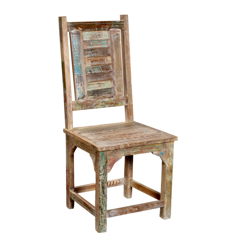 Killingly 18'' H Solid Wood Side Chair