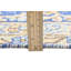 Tapis oriental bleu unique 10X14 One-of-a-Kind