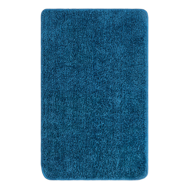 Carennac Non-Slip Bath Mat, Ocean Blue