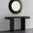 Akaela 63" Trestle Console Table-335716918
