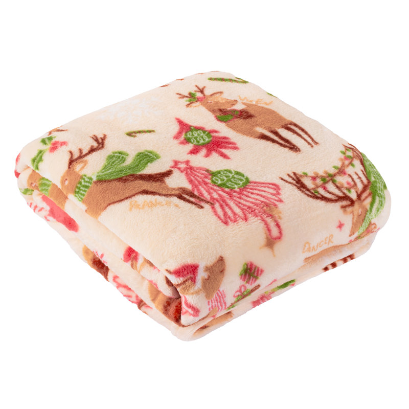 The Seasonal Aisle Sleigh Team Throw