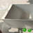 59" Freestanding Soaking Solid Surface Bathtub in White