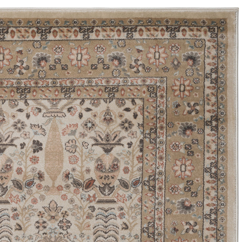 Tapis crème, Rectangle 3 pi 3 po x 4 pi 11 po