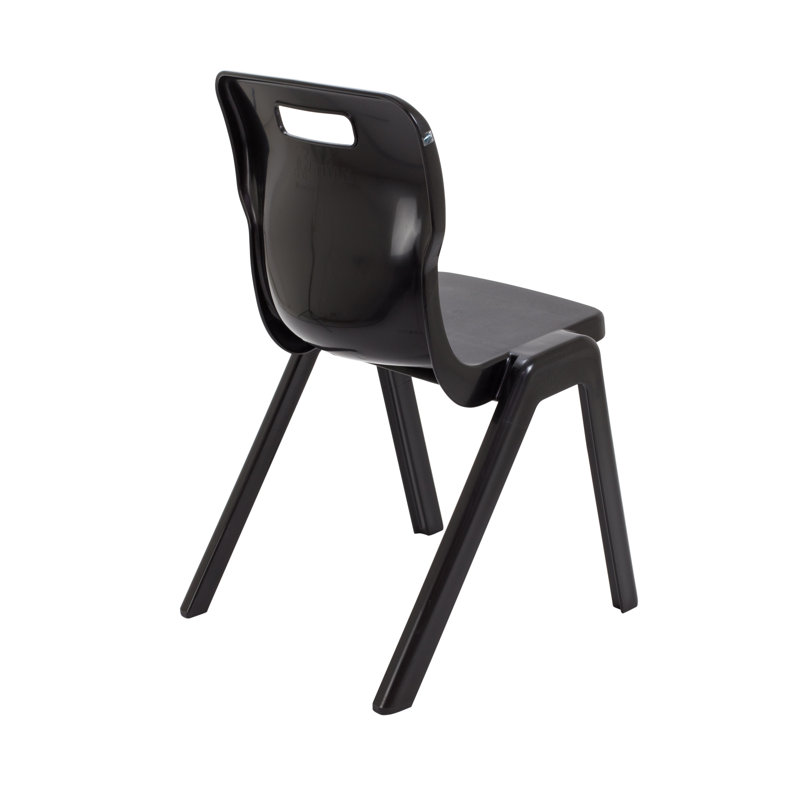 Kristen Children's Chair, H79.9 x W48 x D48.6cm, Black
