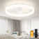Ceiling Fans With Lights Remote Control, 6 Speeds And Dimmable Modern Smart Ceiling Fan Light