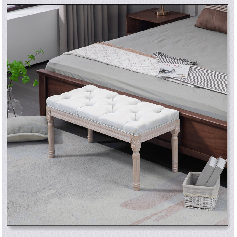 Banc de chambre rembourré 32 po