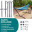 Hamac double classique avec support Hizer-1357633230