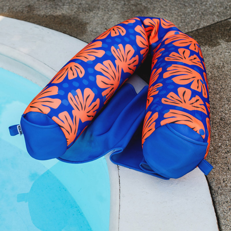 Big Joe Noodle Sling Pool Float, Noodle Sling XL, Blue/Orange