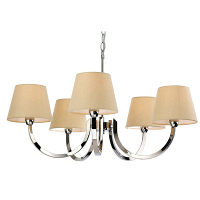 Fairmont 5 - Light Shaded Chandelier