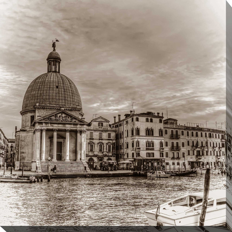 Italy In Sepia 4 - Wrapped Canvas Print, 51cm H x 51cm W x 3.8cm D