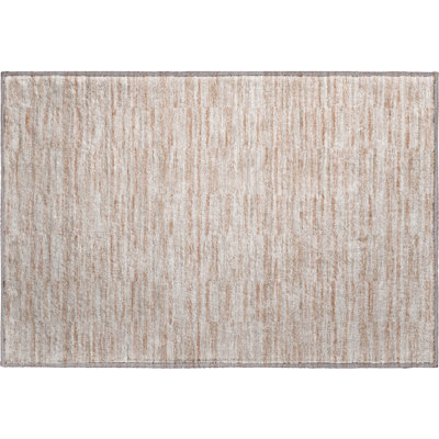 Tapis saumon Prisco lavable à la machine de qualité supérieure