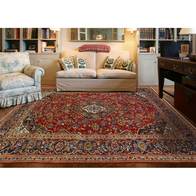 Fine Vintage James Red Rug