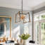 Lustre géométrique spoutnik 6 lumières Doly