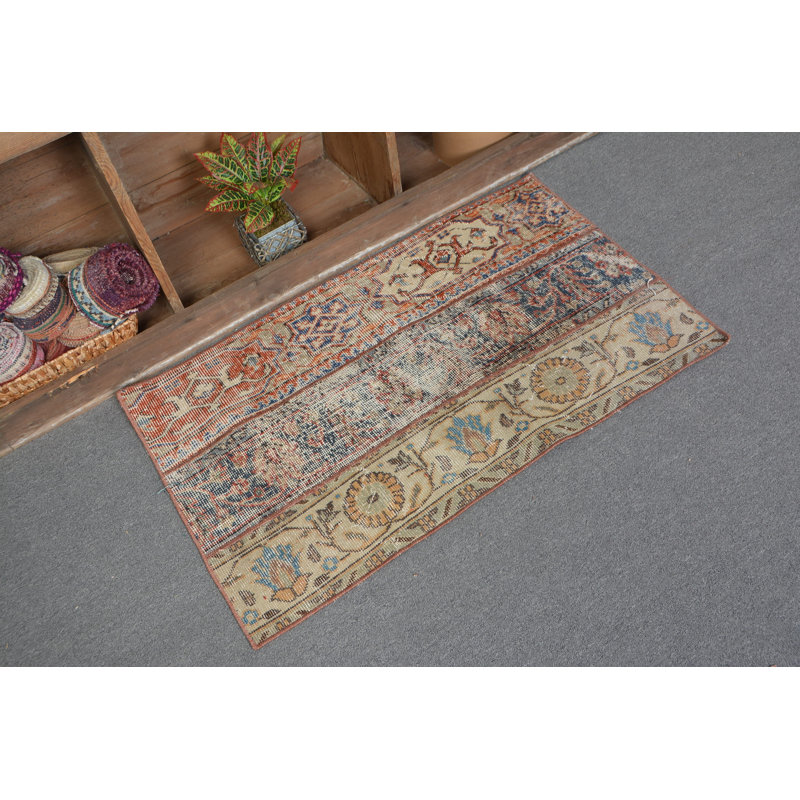 Tapis rétro, tapis rouge moderne, tapis frais, tapis 2,2 x 3,6 pi, tapis turcs, tapis de décoration intérieure