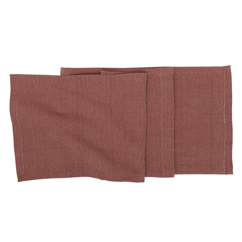 Chemin de table Achna, Rouille