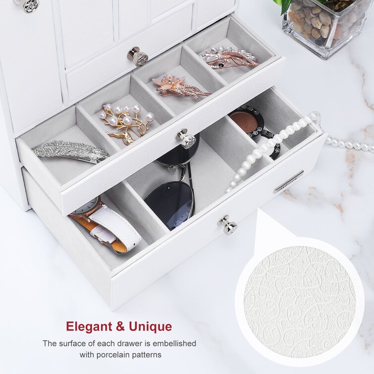 Dotted Line™ Alysa Jewelry Box + Drawers & Reviews