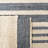 Fitzpatrick Hand Woven Jute/Wool Striped Rug in Ivory/Charcoal-62678975