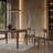 Solid Wood Dining Set with Sculpted Chairs-1012875474-865691491