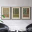 Nouveau Decorative VII - Ensemble de 3 peintures sur toile encadrées-1217213433-1217213434