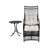 3 Pieces Wicker Outdoor Patio Furniture Set With Lounge Chair, Balcony Chairs Table Set With Cushions, Ottoman, Patio Conversation Sets For Garden ,Deck,And Porch, & Natural-292679214