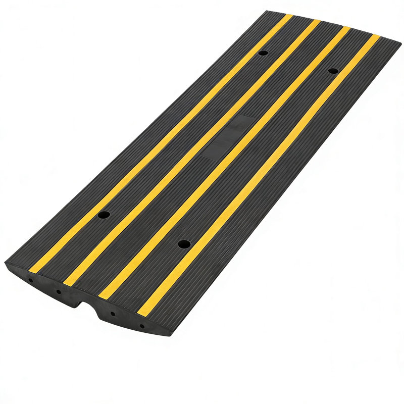 Rampe de bordure en caoutchouc pour voiture, 1.2 meters 4 membranes