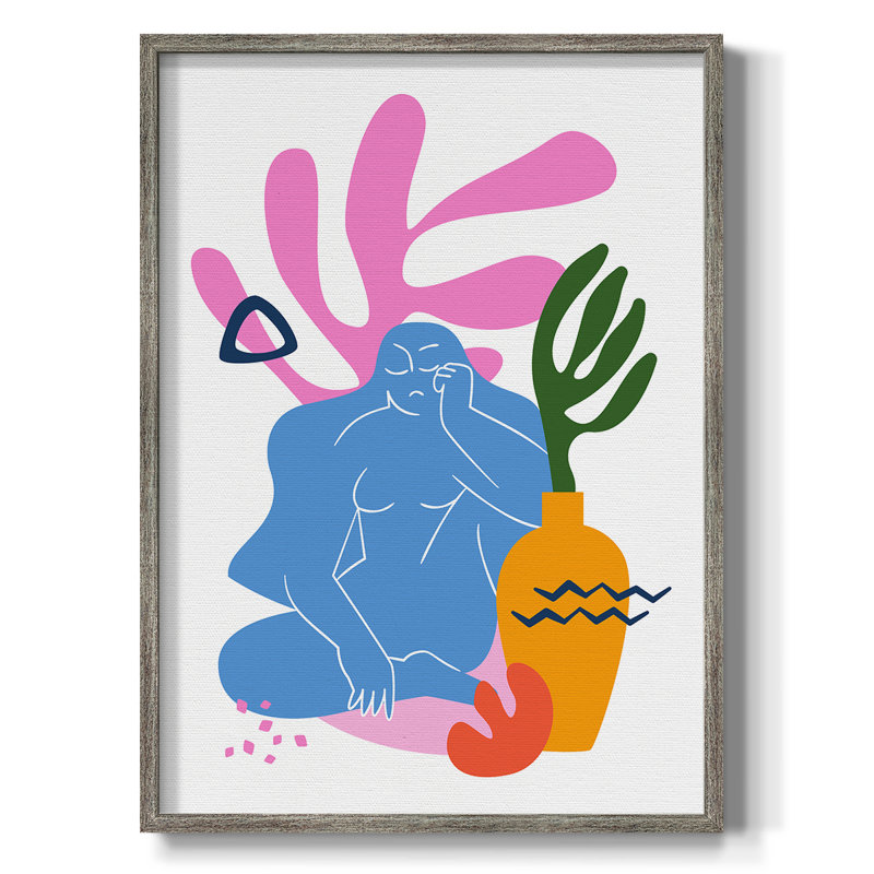 Matisse CDLII, reproduction d'art encadrée - bois massif, H 11 po x l 9 po