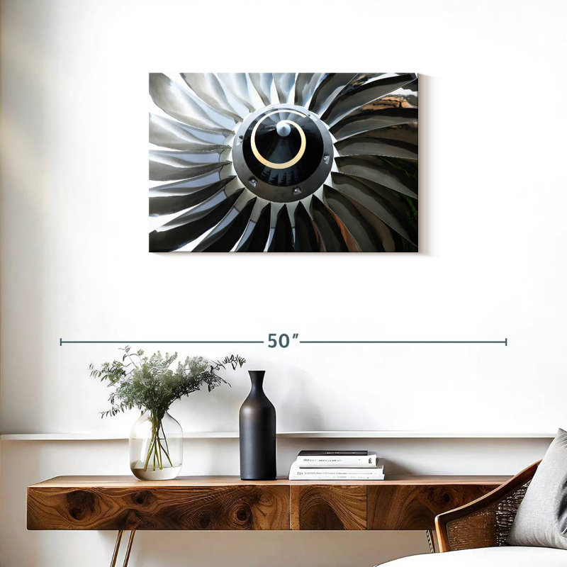 Turbine Mehar Shiny Jet, H 20 po x l 30 po