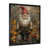 Cadre pour photo simple noir, bois massif