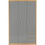 Louisa 3 Door Wardrobe-998588691