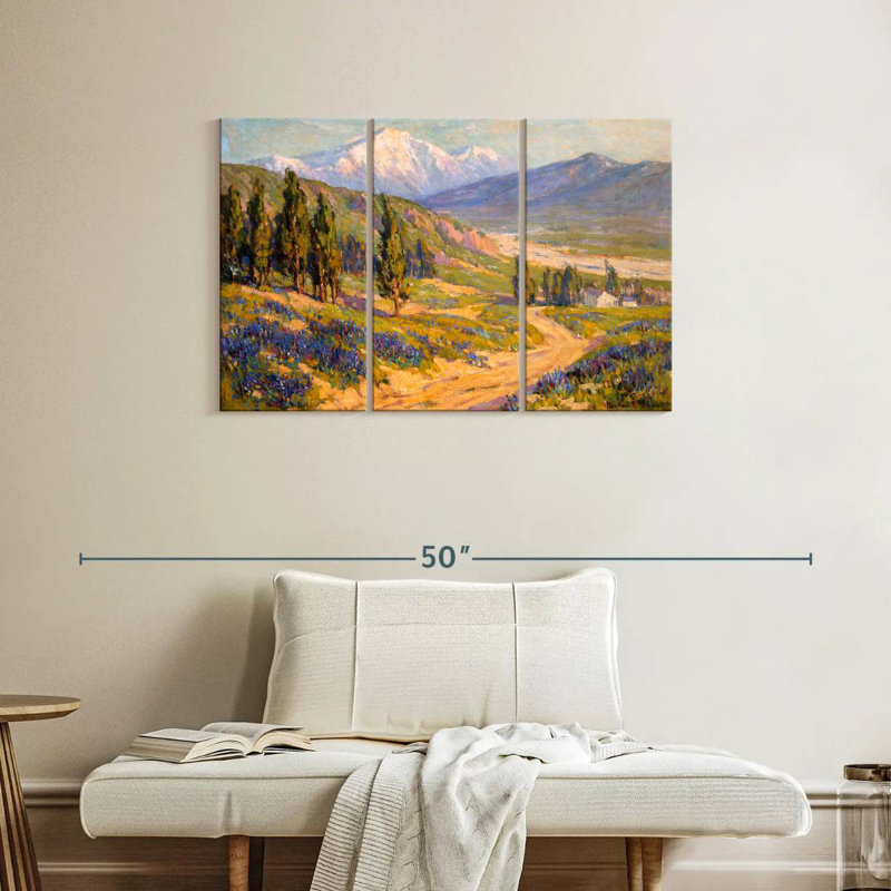 Harnek Springtime San Gabriel Valley, 24" H x 38" W