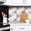 Charlese 50 x 100cm PVC Tile in Gray