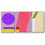 Composition de couleur I - Toile encadrée multi-pièces-583705329-583705328