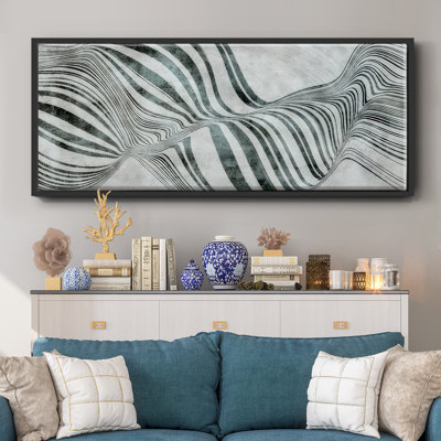 Forme de bulle - Framed Canvas