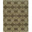 Geometric Area Rug in Brown-2118582263