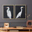 Impression encadrée Calm Great Egret I-Premium - prête à être accrochée - aucun clou requis - aucun clou requis-1282872707-1282872704