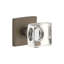 Viaggio Quadrato Rosette Privacy (Bed & Bath) With Quadrato Crystal Knob-1578991232-1578991234
