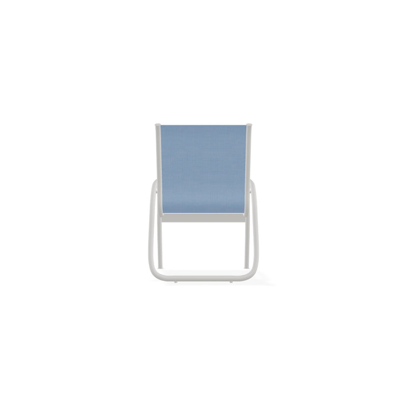 Fauteuil de patio Gardenella, Neige texturée, Ciel 42D