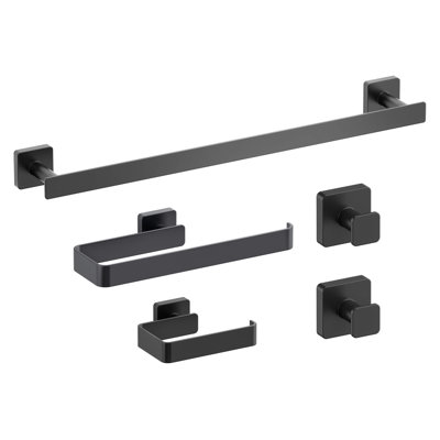 Blaze 5 - Piece Bathroom Hardware Set