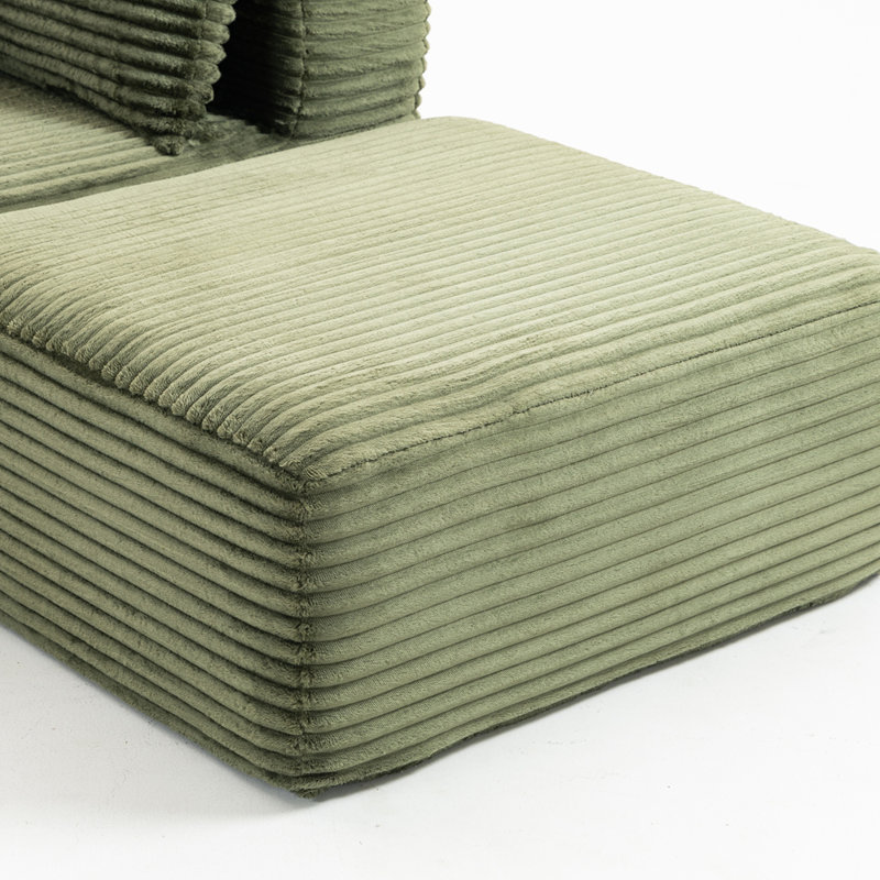 Compressed Sofa:Magic Cube Sofa, Green