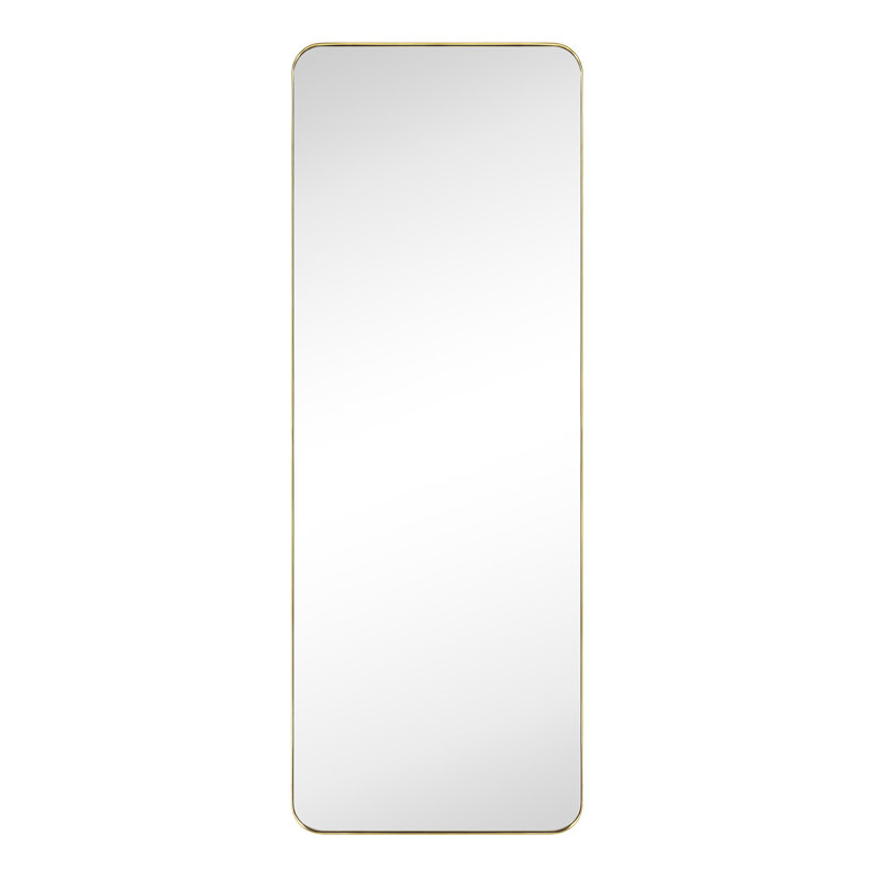 Miroir de salle de bain Kengston, Or brossé, 55 po x 20 po
