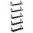Ternate 5 Piece Wall Mounted Shelves, Hanging Shelves for Living Room, Special Finish Options-114882417