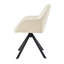 48.5cm H Swivel Upholstered Dining Chairs- Ergonomic Back-1627372124